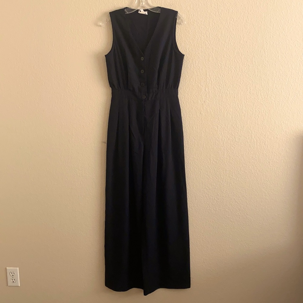 Vintage Wide Leg Jumpsuit